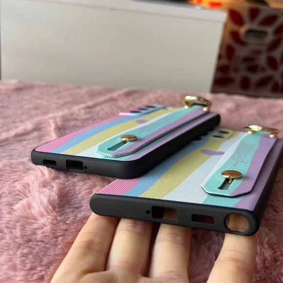 For Samsung Galaxy S22 plus,S22 ultra phone case with strap kickstand ring - Picture 5 of 13